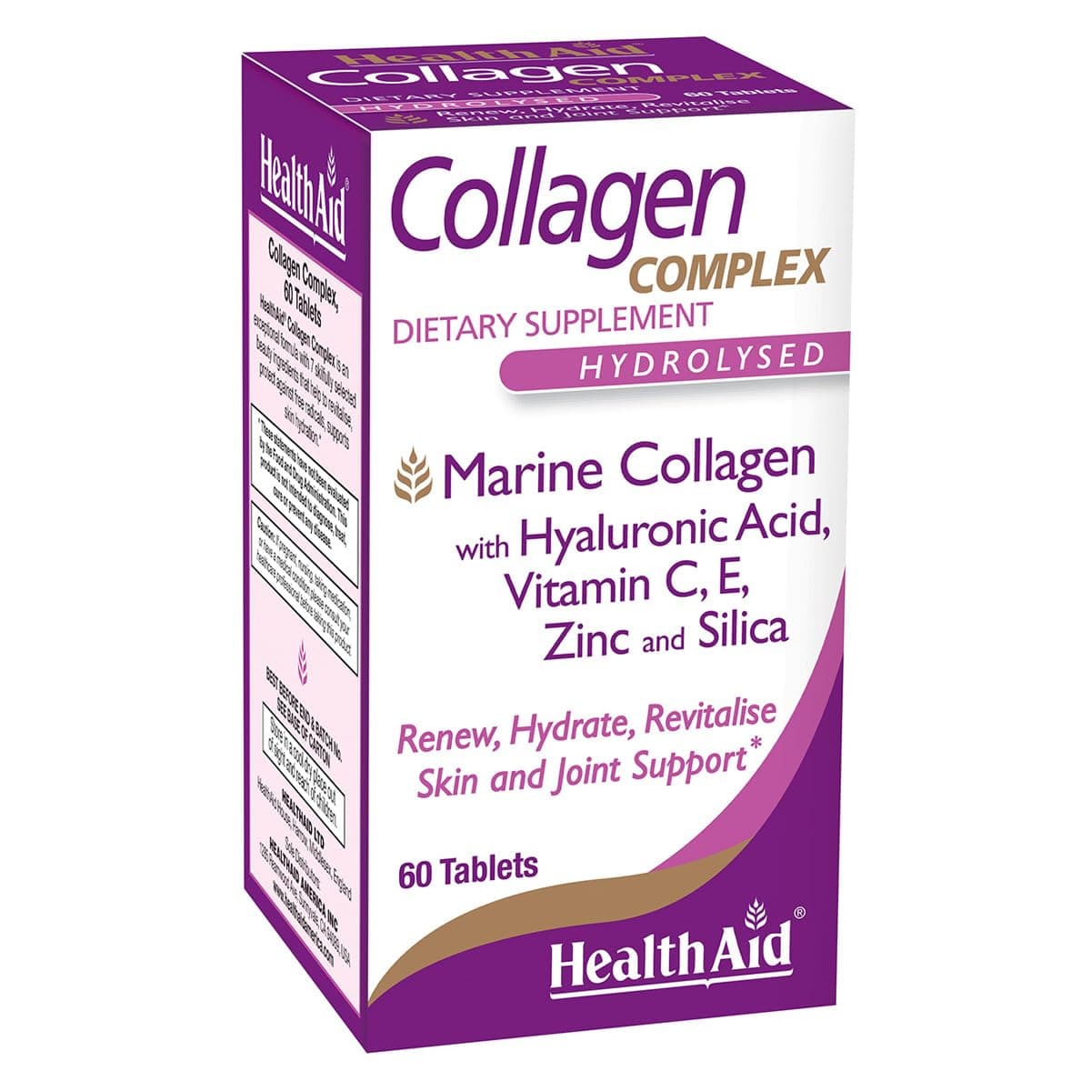 HealthAid Collagen Complex Tablets, 60
