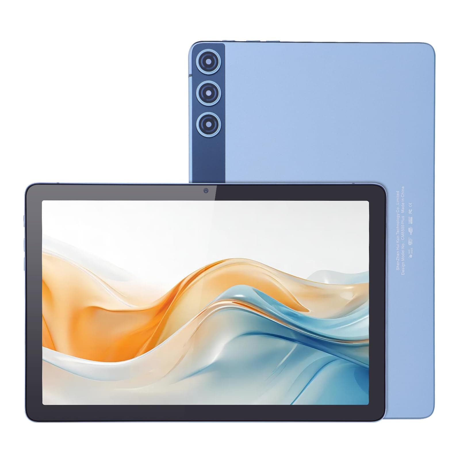C idea 10 inch Tablet, Android 12.0 Tablet 8GB RAM+512GB ROM,8MP+13MP Cameras 10000mAh Battery,Dual 5G SIM Slot with Case/Keyboard/Mouse/WIFI,CM8500 Plus (Blue)