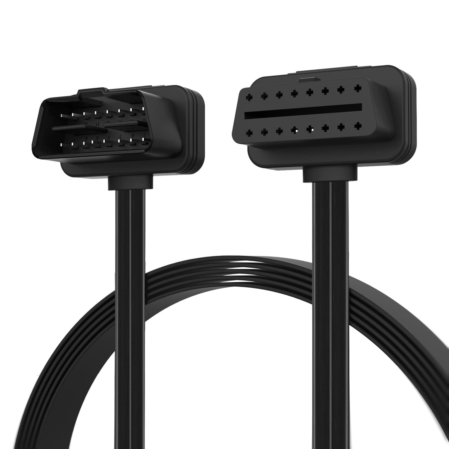 OBD2 Extension Cable for NT201 NT301 NT301Plus and Most OBD2 Scanners, 16Pin Male to Female Extension Convert Cable, 2FT/60CM