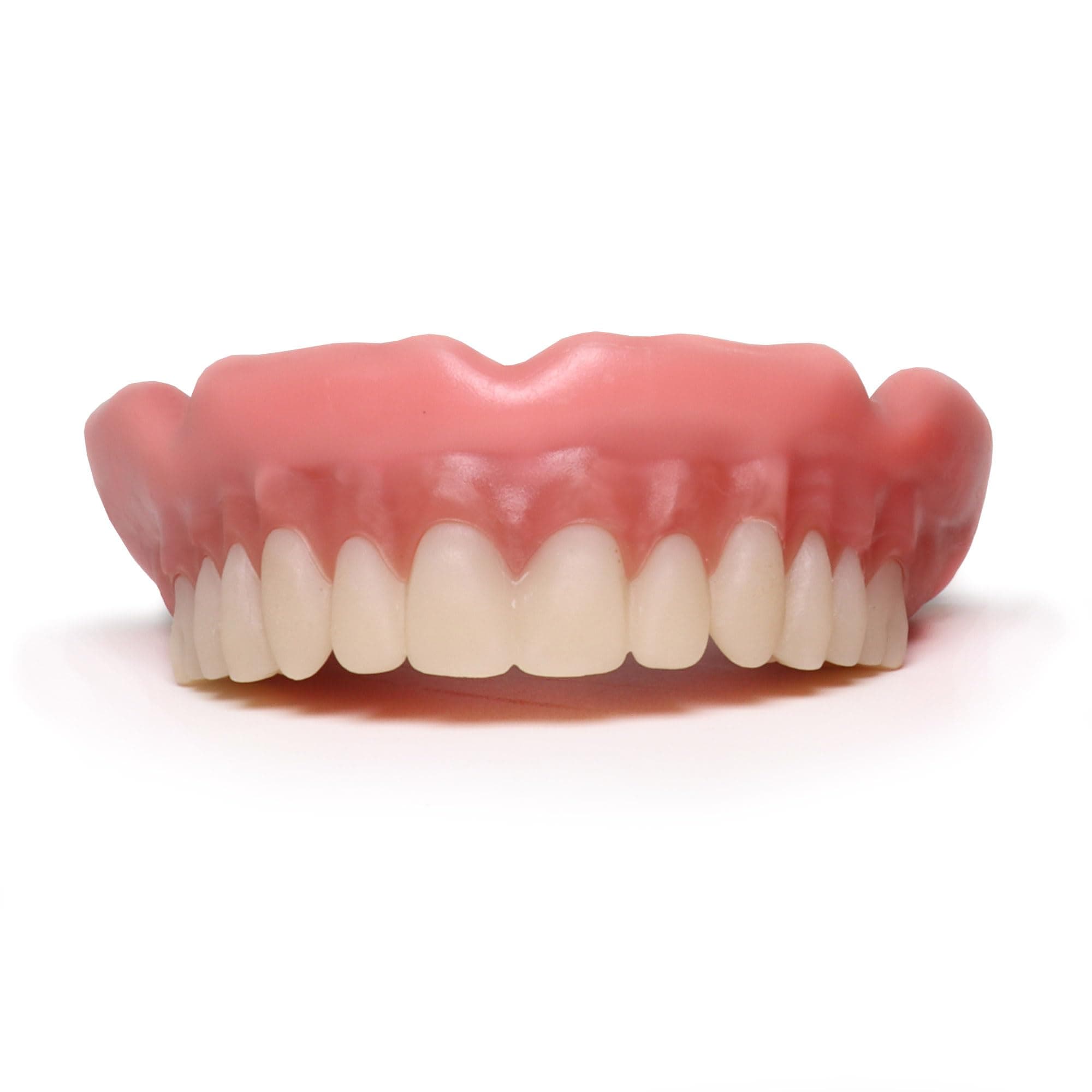 Easy Denture: Boil-&-Bite Functional Denture, Self-fit at Home in Mins, Adjusts for Narrow or Wide Arches, Long-term or temporary Solution, Eat, Drink and Smile Confidently, S/M Upper Arch