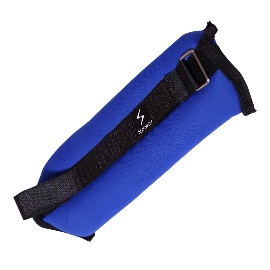 Adjustable Ankle Weights for Legs Exercise Running Jogging Cardio Jogging Crossfit Workout Gym Fitness for Men and Women | Wrist Weights (M-1000grm, Blue)