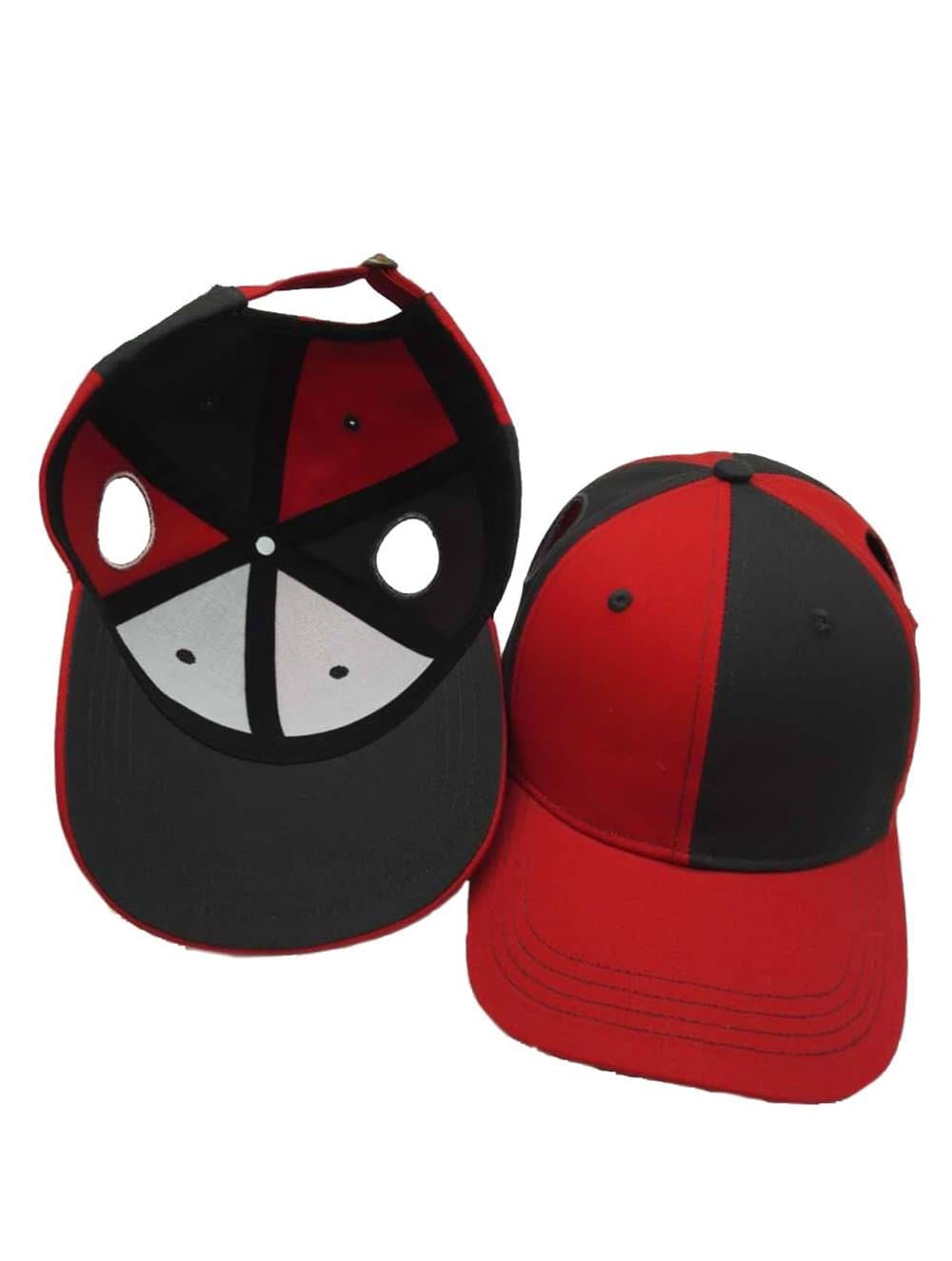 HarlequinHats Pigtail Hat 1.0 Black/Red