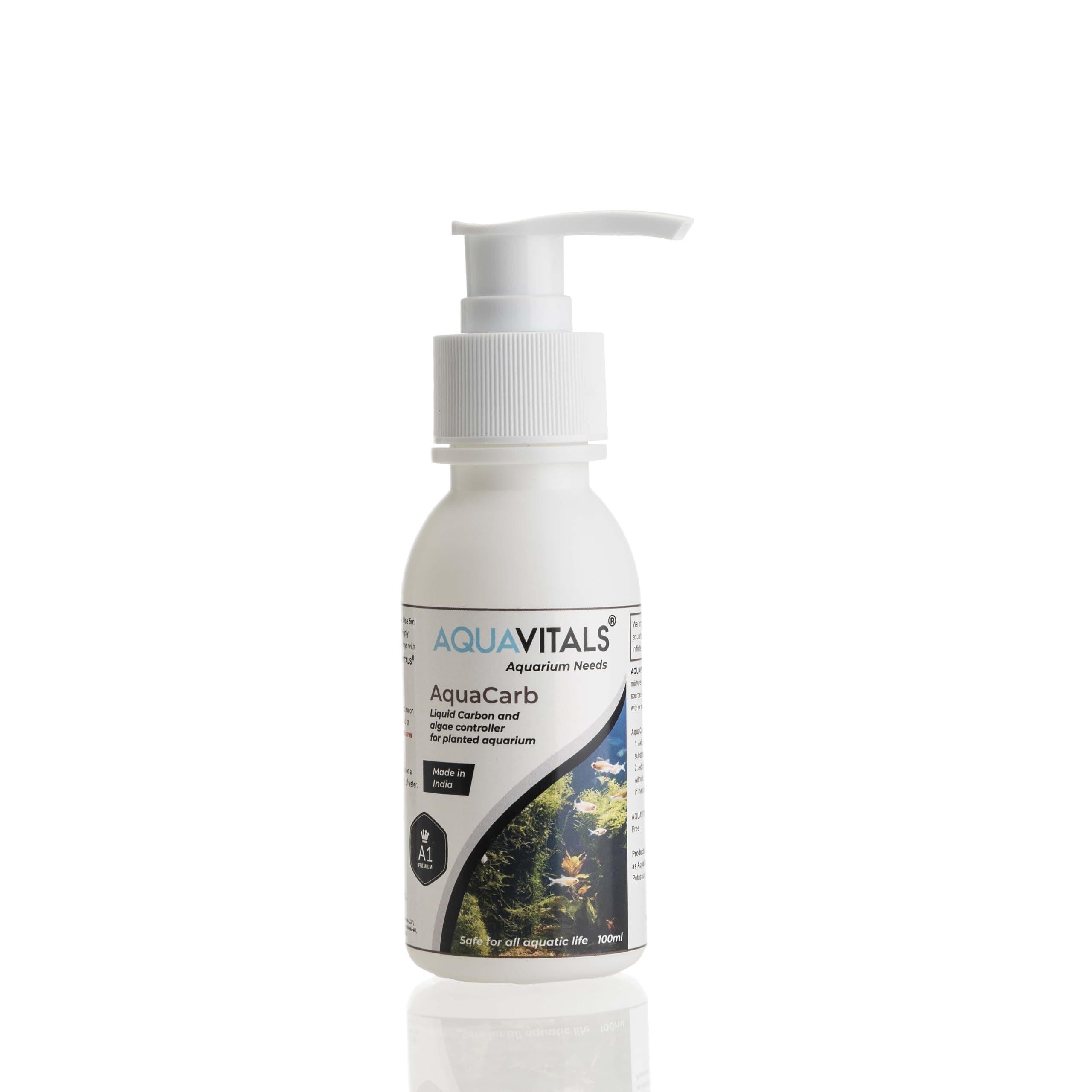 - AquaCarb - Aquarium Plant Carbon Supplement and Algae Controller (100ml)