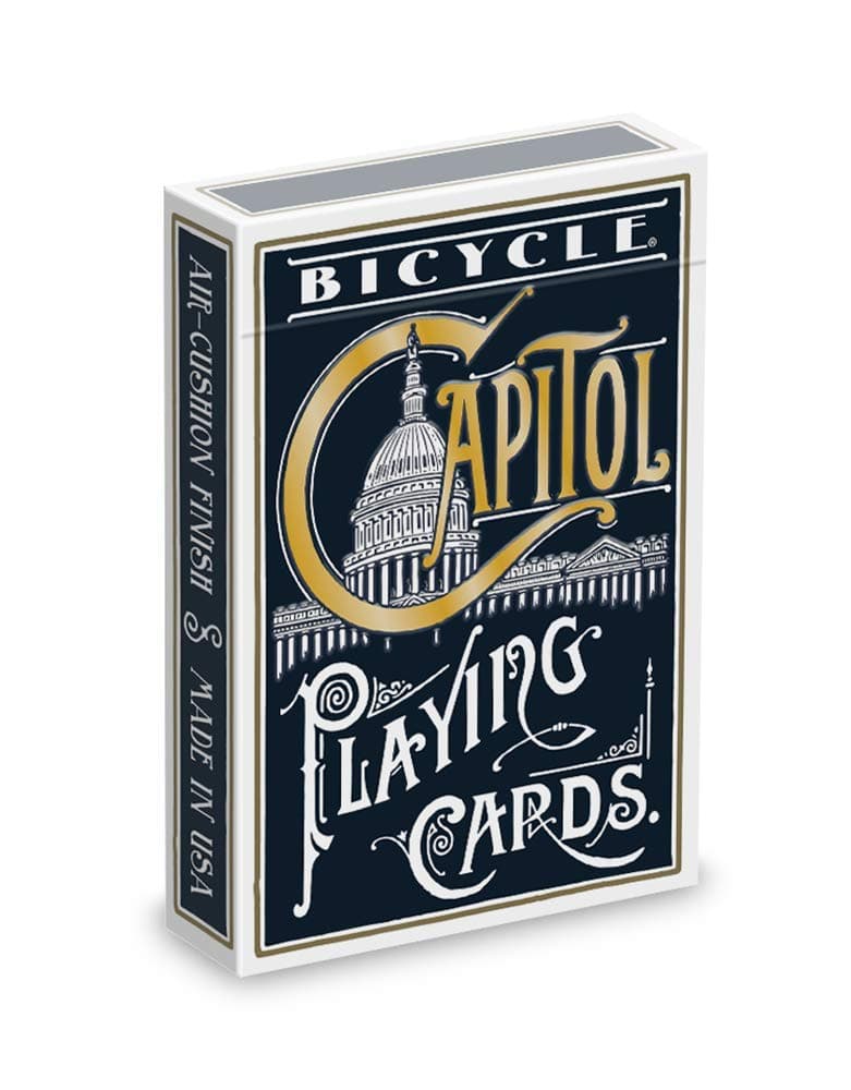 Bicycle Capitol Playing Cards (packaging may vary) Blue