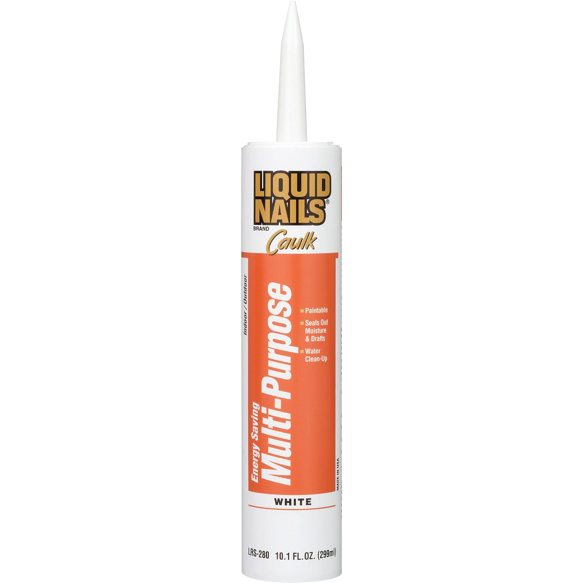 Energy Saving Multi-Purpose Latex Caulk, 10.1 fl. Oz