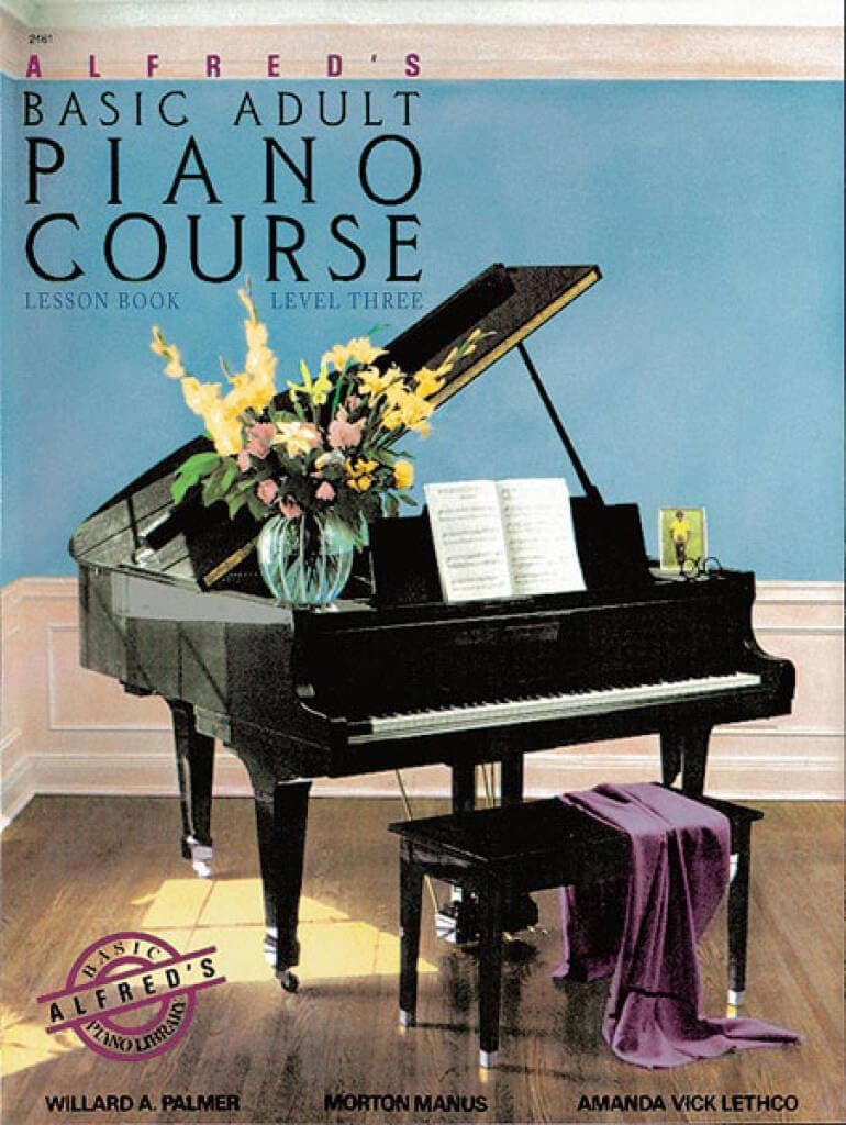 Alfred's Basic Adult Piano Course Lesson Book, Level 3