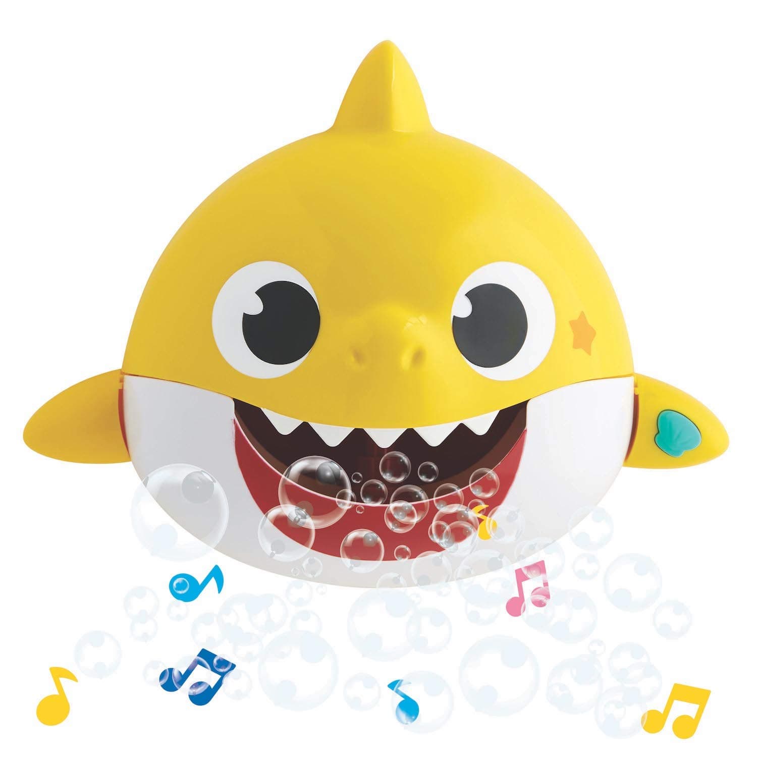 WowWee Baby Shark Official - Singing Bath Time Bubble Maker, Multicolor