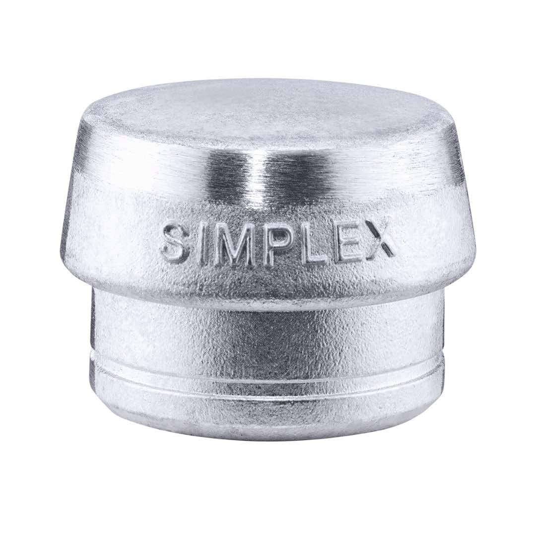 HalderSimplex Replacement Insert, Soft Aluminum Insert, Heat Resistant, High Impact, Silver, 80mm, 3.15 in., 30.16 Oz.