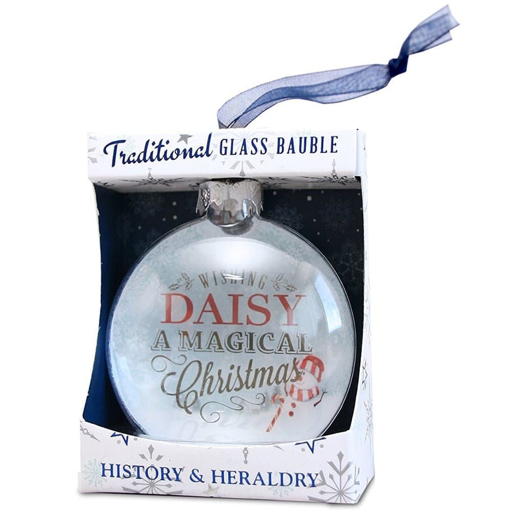 Rachel - Traditional Glass Bauble