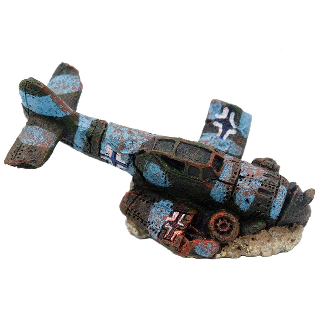 Forest Guys Aquarium Décor Ornaments Plane