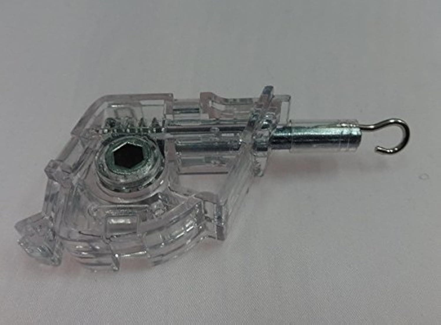 Heavy Duty Low Profile Wand Tilter for 2" Horizontal Blinds, Hexagon Shaped Gear/Hook Connection (2 Qty)