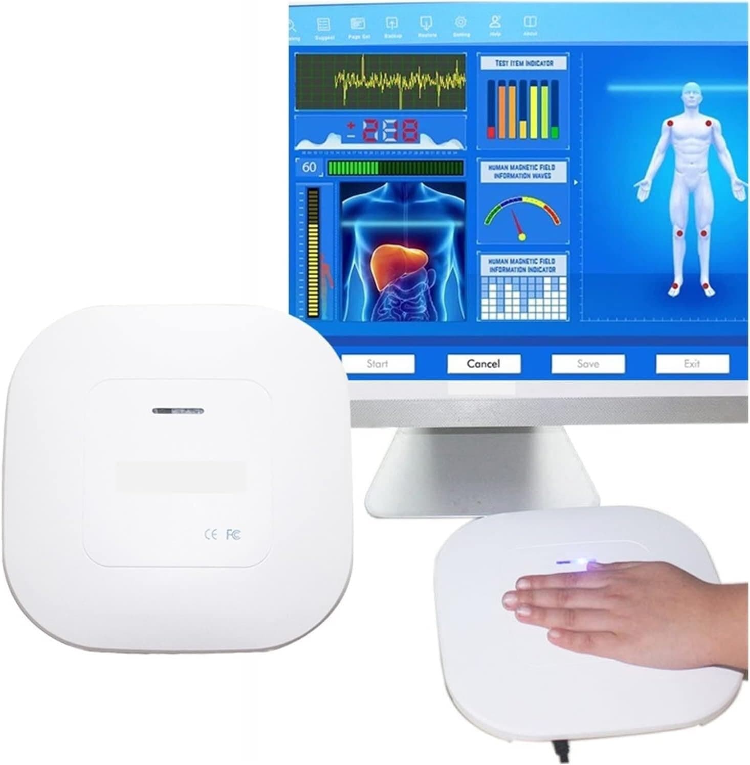 10Th Generation Quantum Resonance Magnetic Analyzer For Health Testing Hand Contact Quantum Analyzer