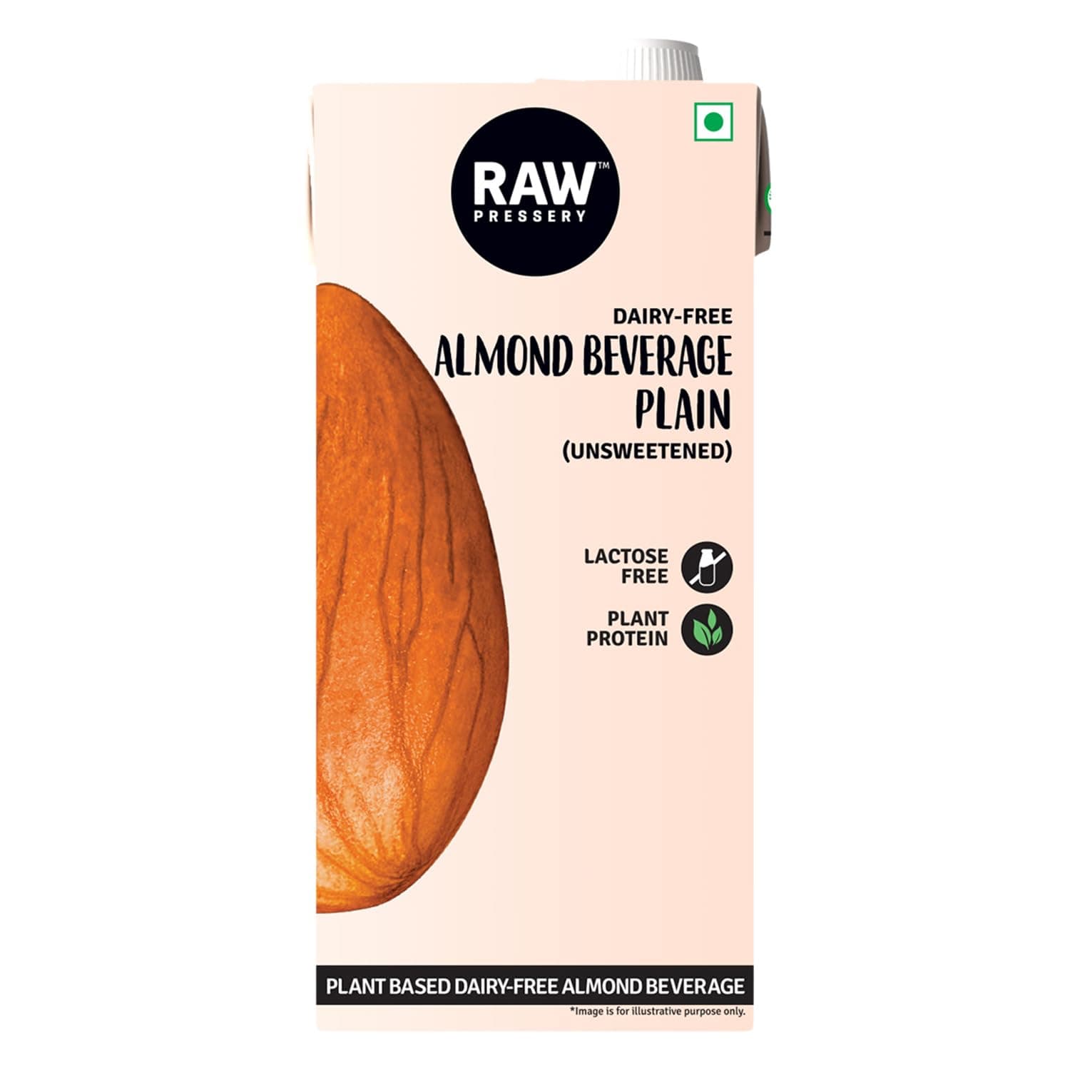 Almond Beverage Plain, 1000 ml| Unsweetened