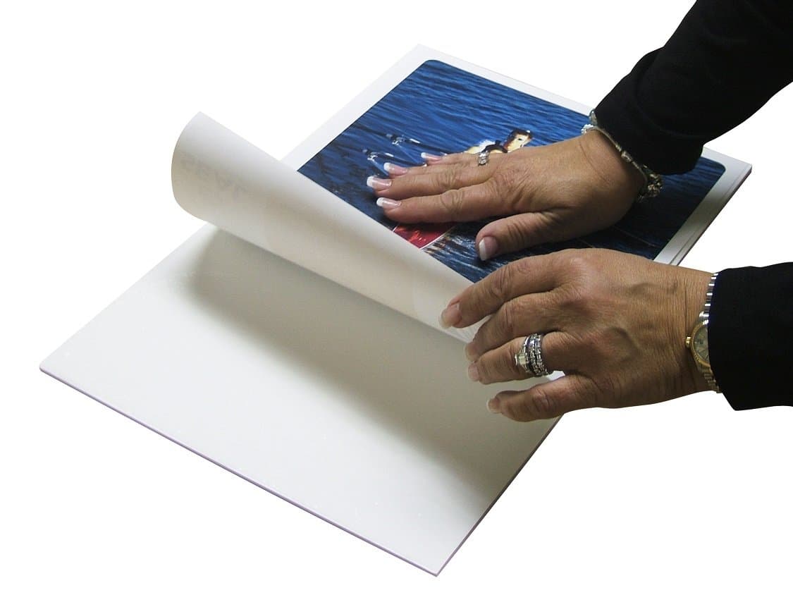 Self-Stick Adhesive Gator Board White 36"x48" (5 sheets)