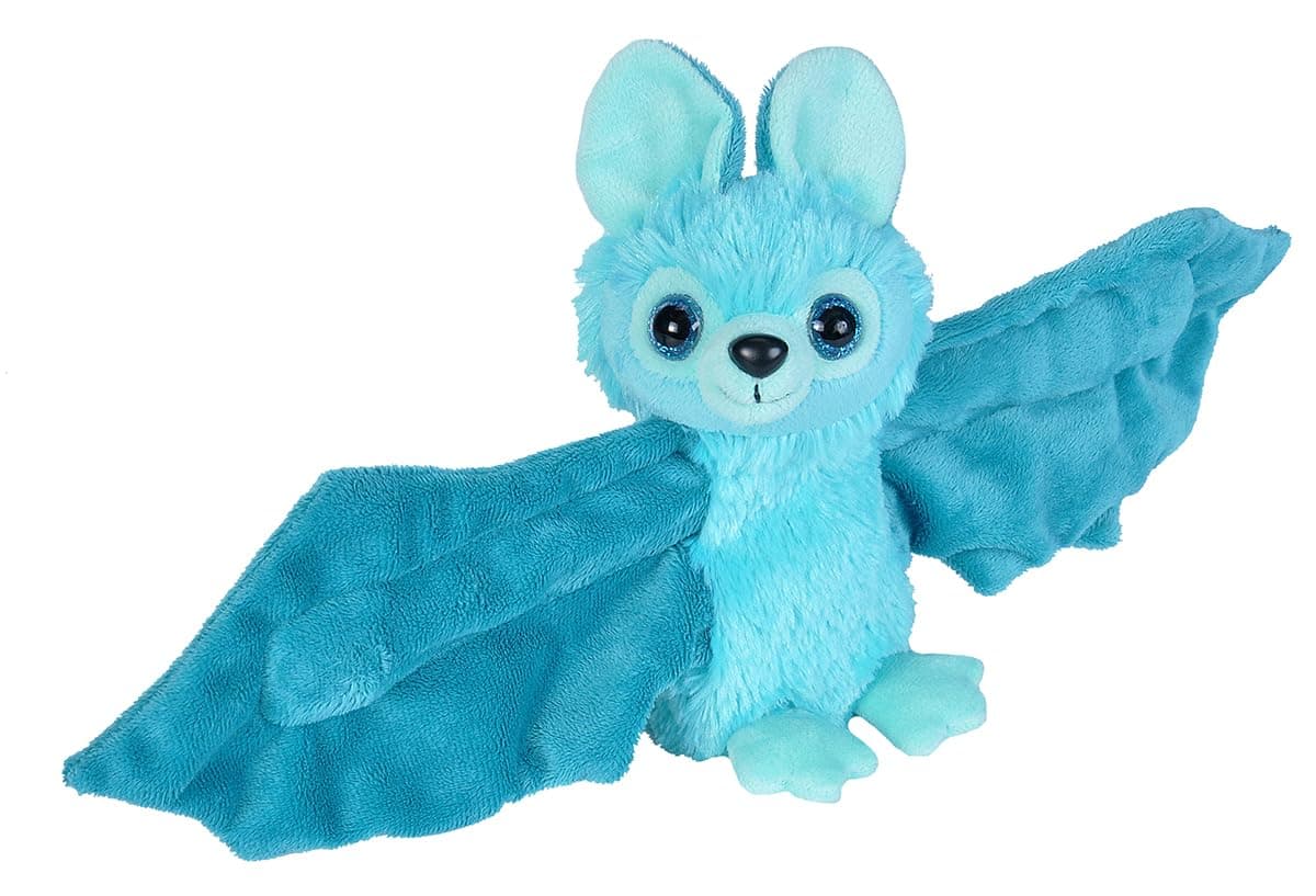 Wild Republic Huggers Blue Bat Plush