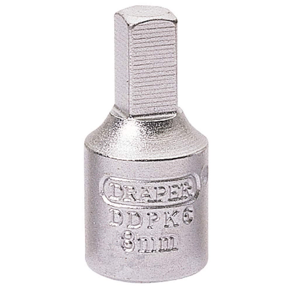 Expert 8mm Drain Plug Key | 3/8" Square Drive Hand Tool | Extension Garage Tools | Extra Torque | 38324