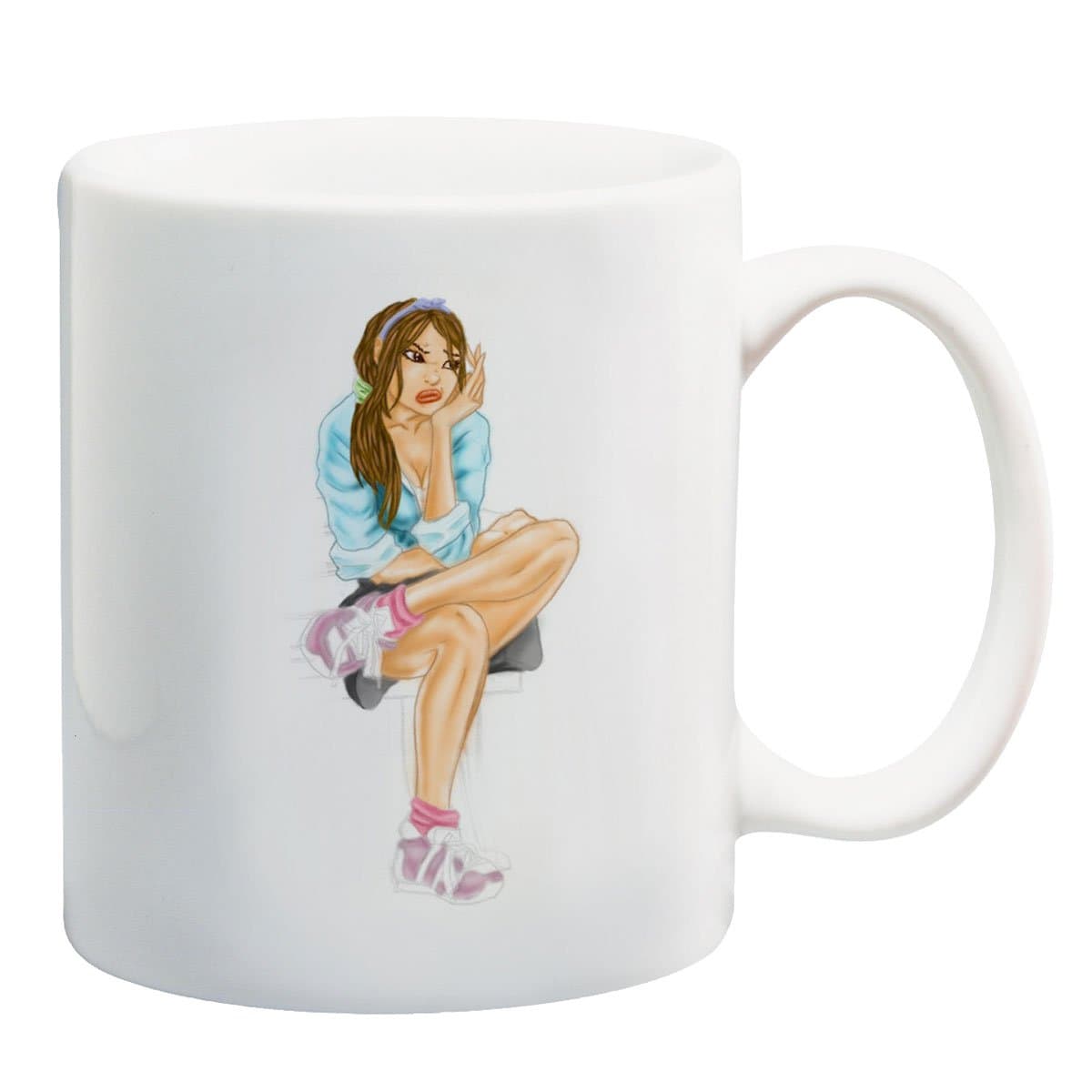 EXPRESS 11oz Personalized White Custom Mug - Photo Mug - Text Mug - Mug Gift