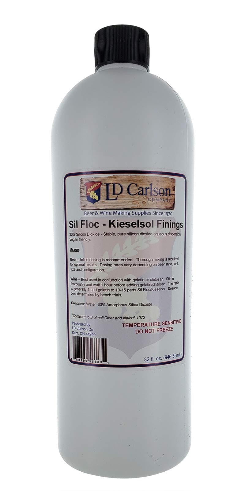 SIL Floc-Kieselsol 30% Finings 32oz