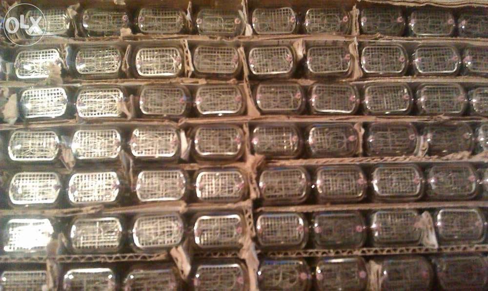 In12 new nixie tubes 6 pcs.