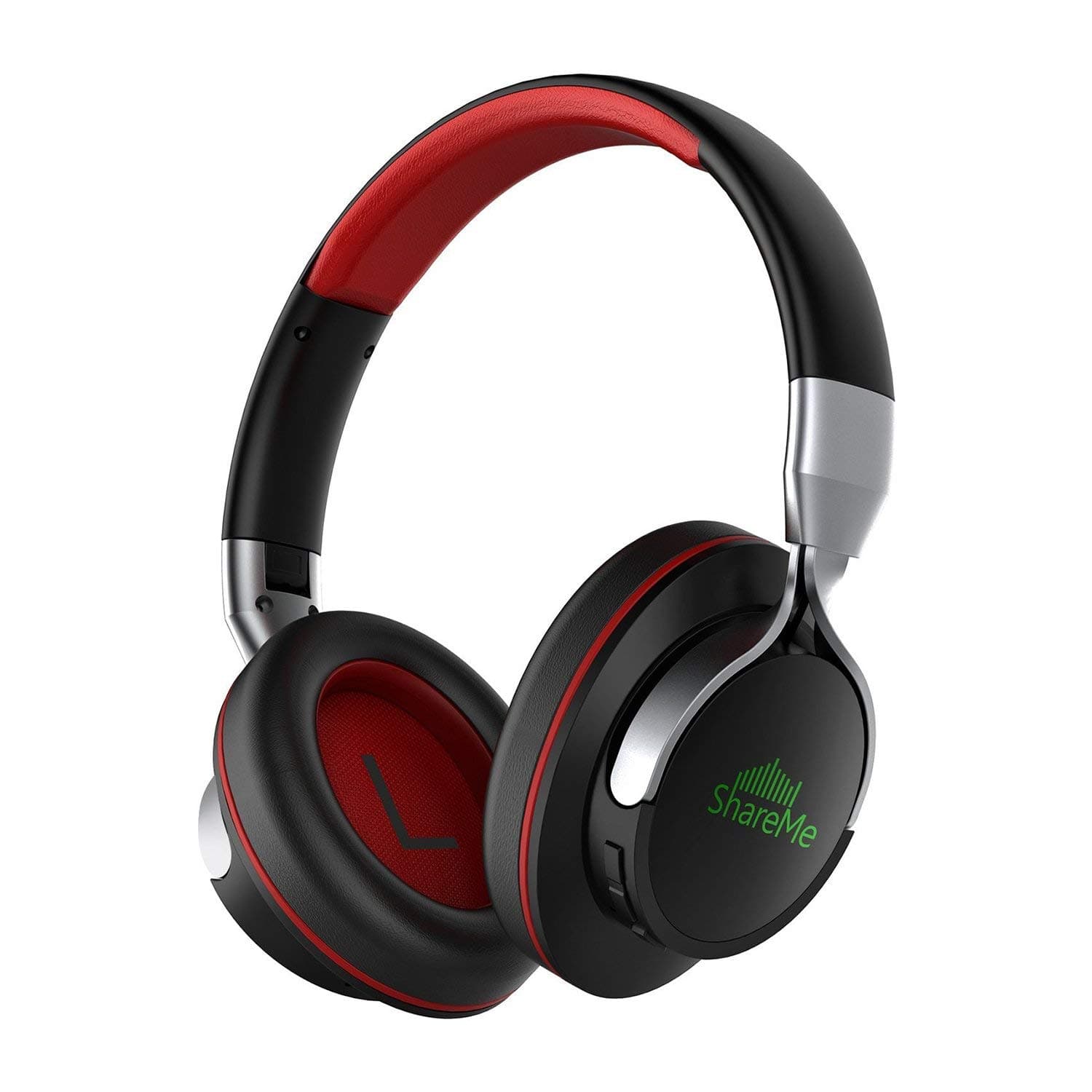 MIXCDER ShareMe Bluetooth Headband Headphones Black