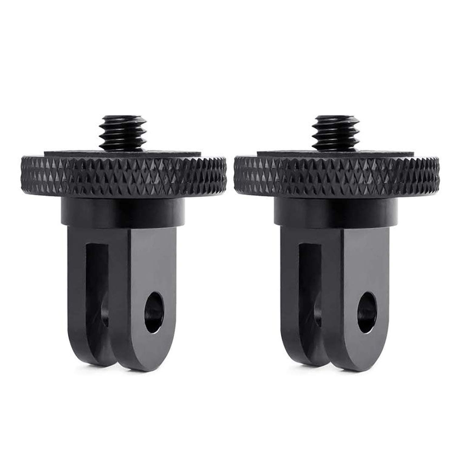 Camera Tripod Mount for Gopro Adapter, 2Pcs 1/4-20 Screw Conversion Adapter for GoPro Hero10, Insta360 X5 X4 X3, X2, Go 2, DJI OSMO Action and Other Action Cameras
