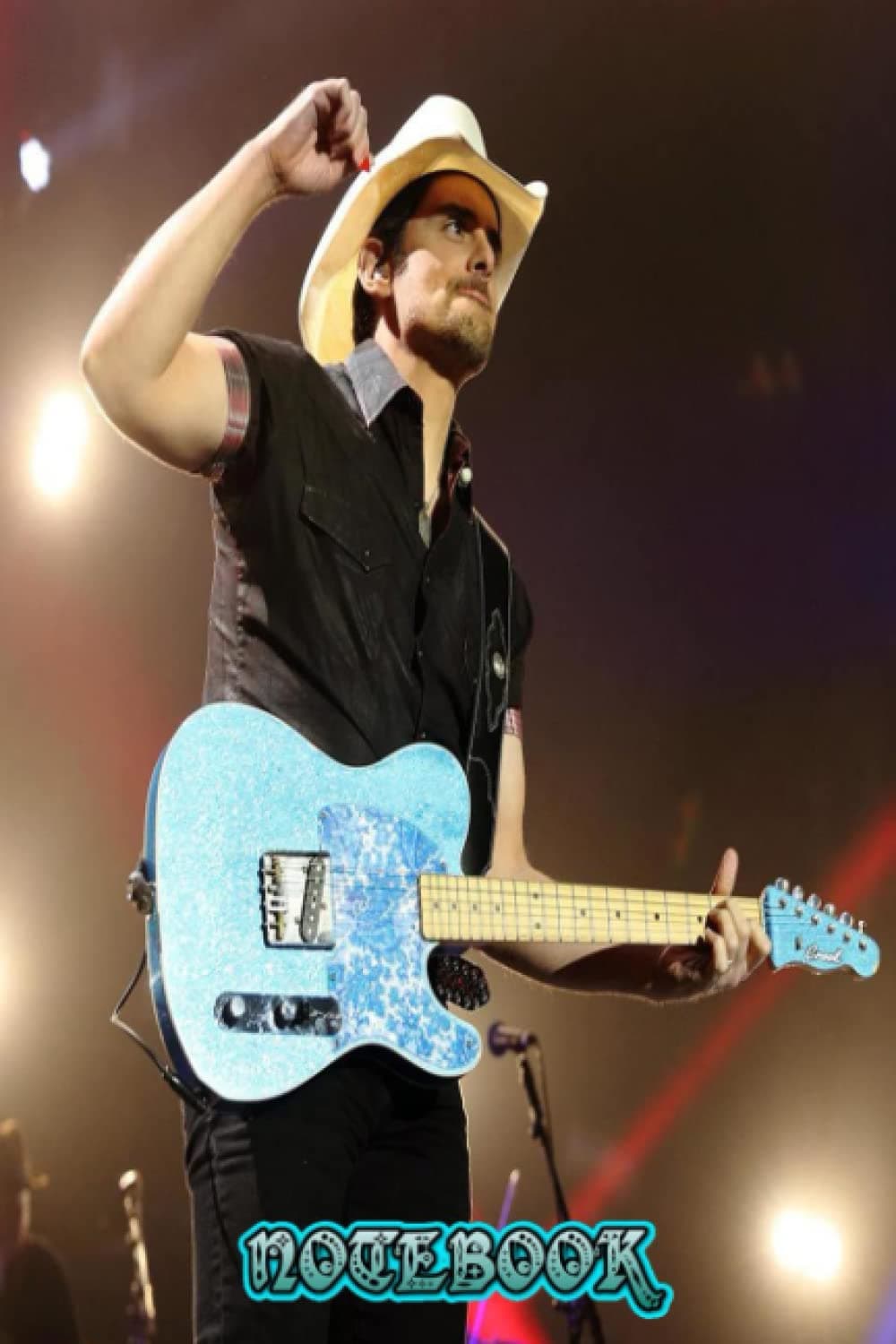 Weekly Planner Notebook : Brad Paisley Notebook and Journal Thankgiving Notebook Perfect for Birthday gifts and Fan club members #418