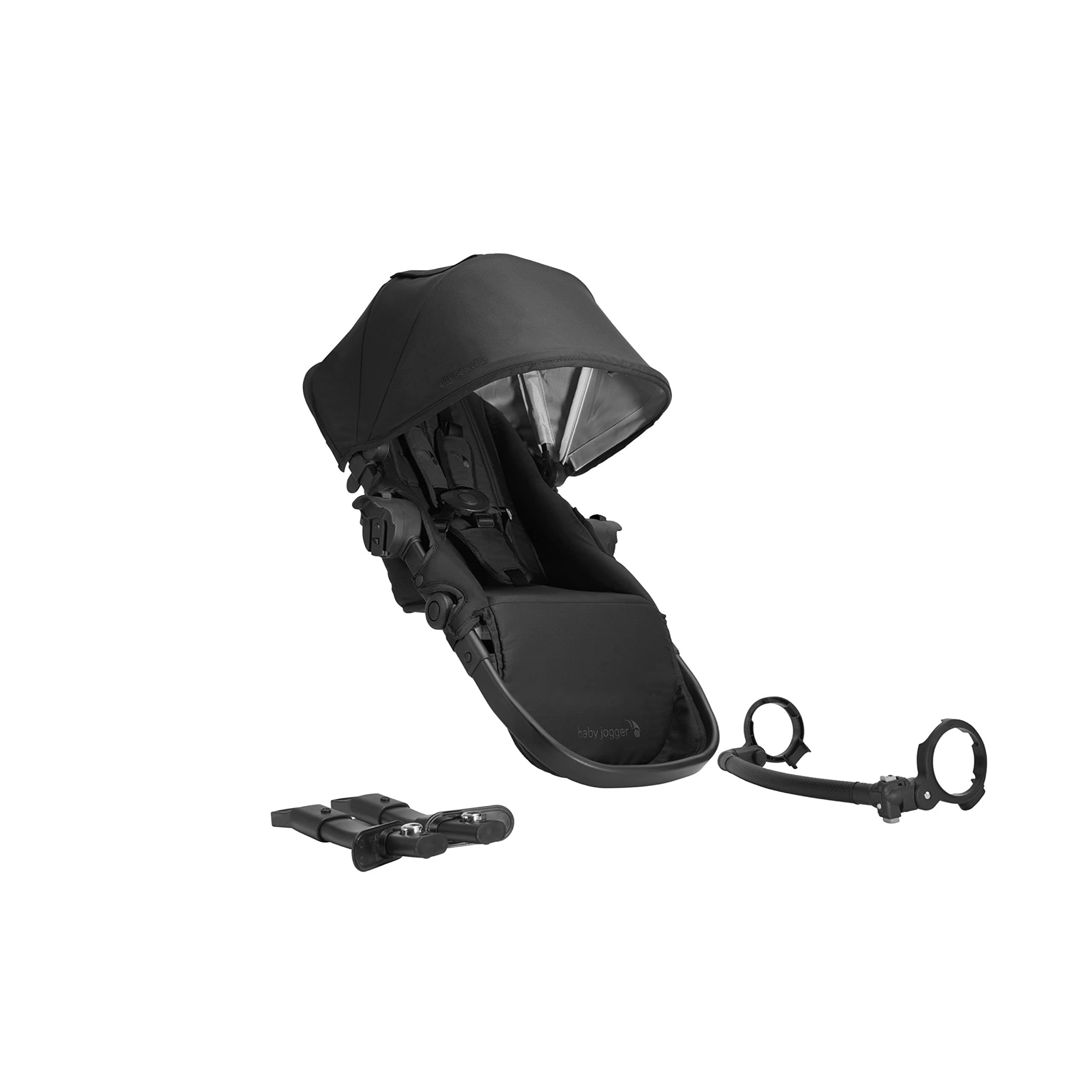 Baby Jogger Second Seat Kit for City Select 2 Stroller, Eco Collection, Lunar Black