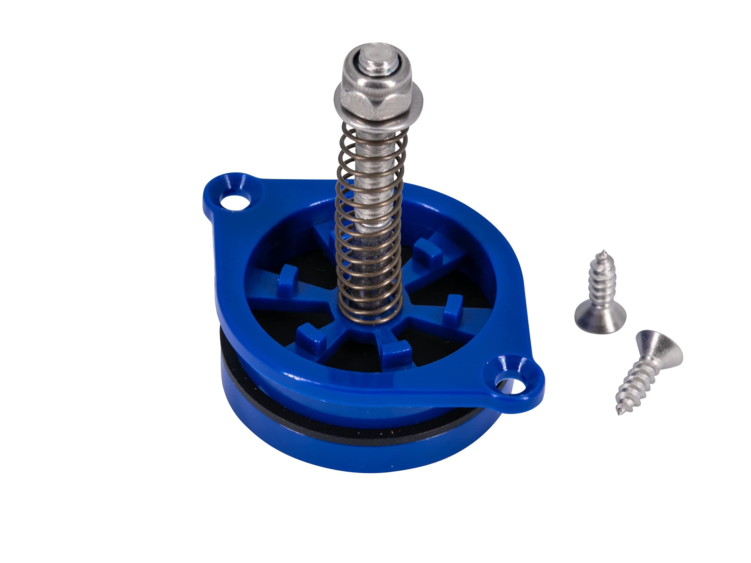 DUST COMMANDER Anti-Crushing Valve for Plastic Barrel, Cyclonic Filter - Alloy Steel, 1-1/2 inches Inlet - Valve Type, 4.0 x 4.5 x 3.2 cm, 12.0 grams