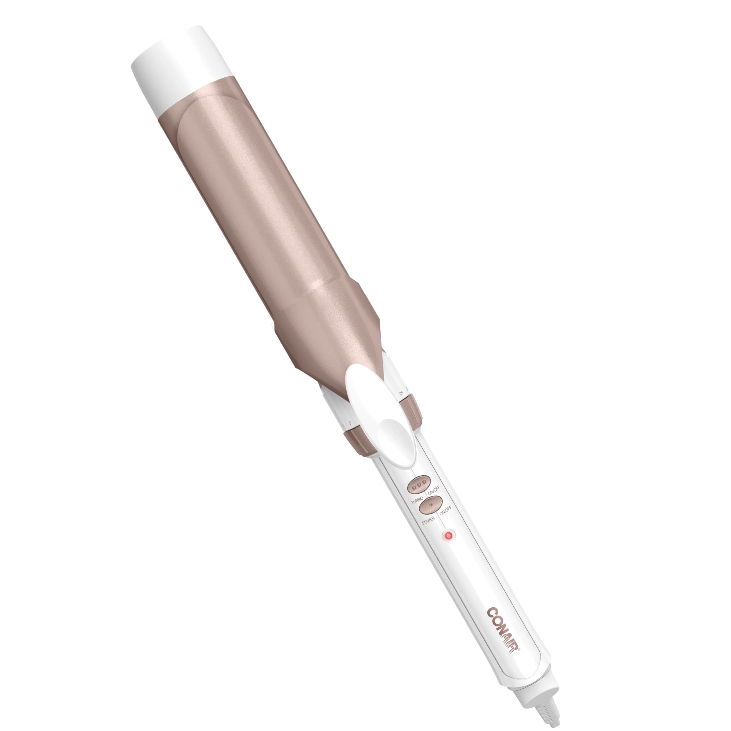 Double Ceramic 1 1/2-Inch Curling Iron, 1 ½ inch barrel produces soft waves – for use on medium and long hair