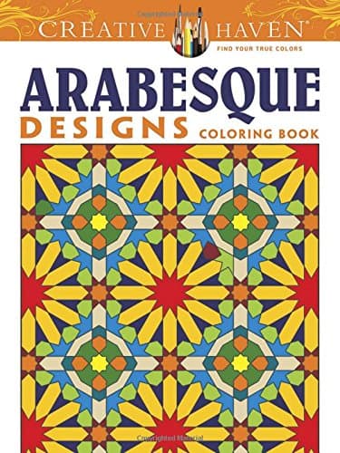 Dover Creative Haven Alhambra Designs Coloring Book