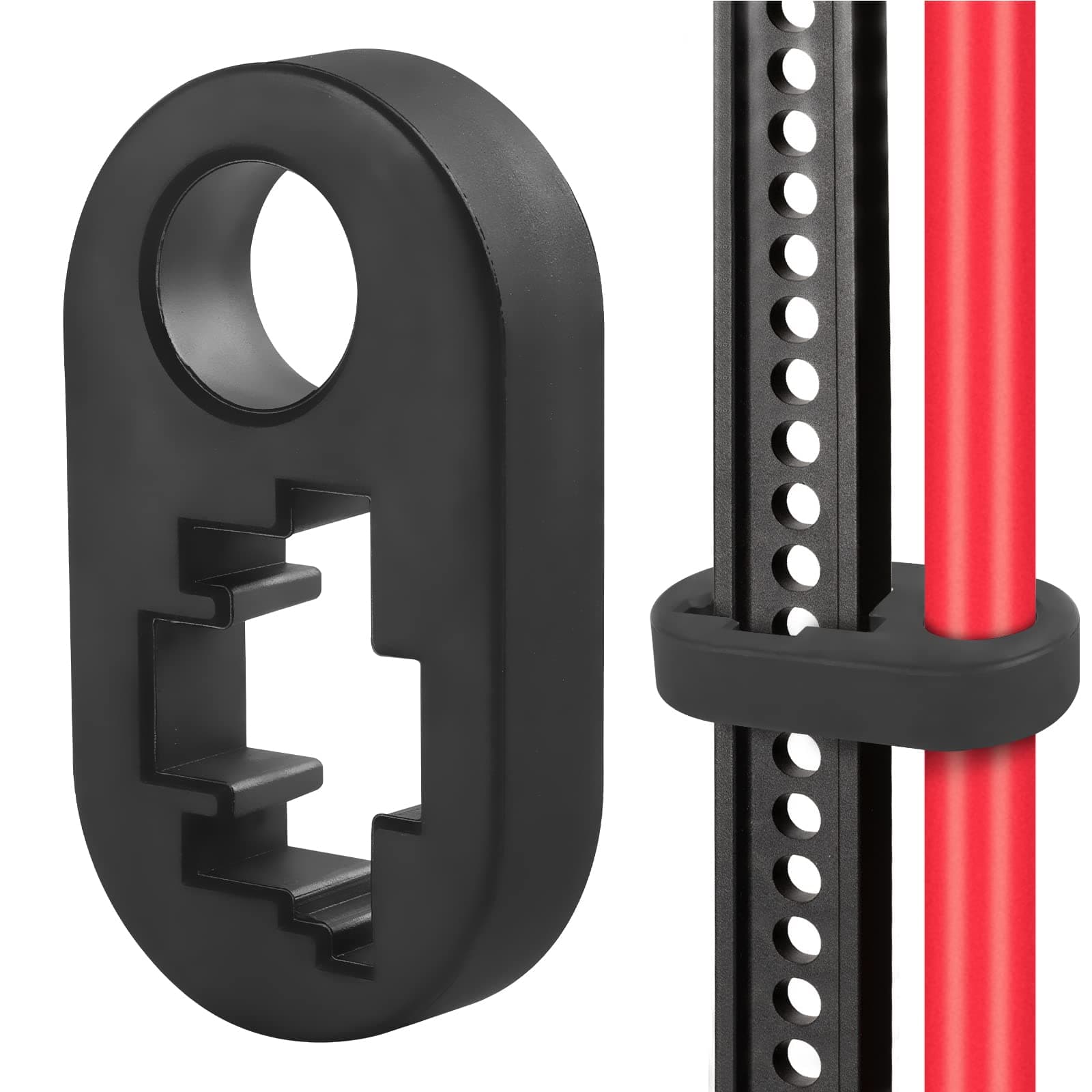 Handle Keeper, Rubber Hi Lift Jack Accessories, Rust-Resistant Hi-Lift Jack Handle Keeper, Upgrade Handle Bar Protector for High Lift Jack in Place