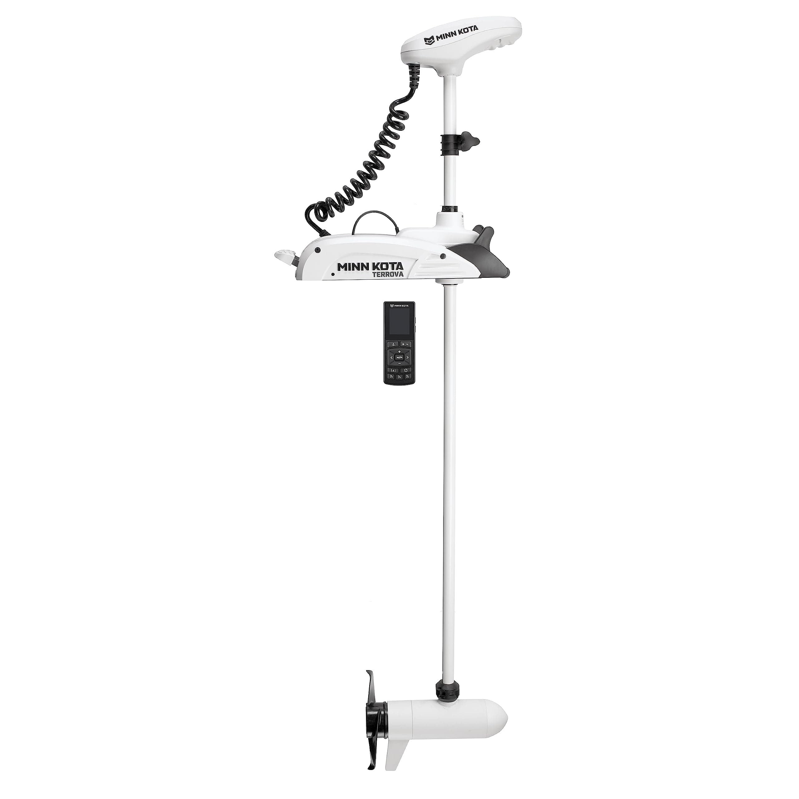 Minn Kota Riptide Terrova Bow-Mounted Trolling Motor with GPS, Spotlock, 80lb Thrust, 60" Shaft, Saltwater