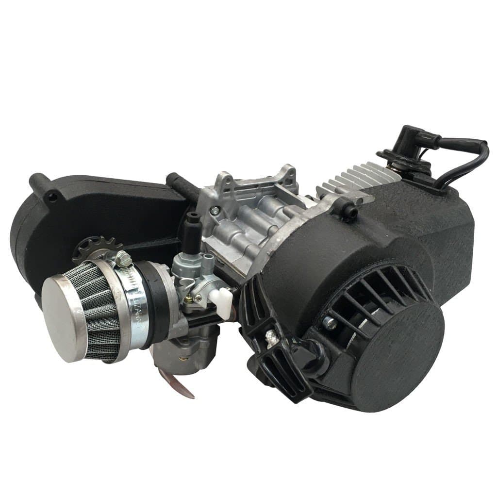 TDPRO 2-Stroke Engine Motor Gear Box for 47cc 49cc 50cc Mini Pocket Gas G-Scooter ATV Quad Bicycle Dirt Pit Bikes