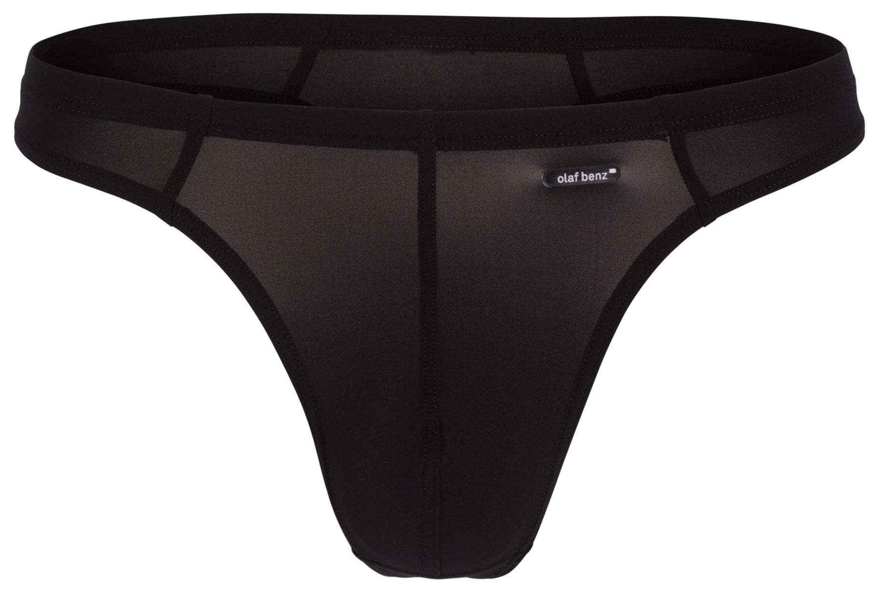 Olaf BenzMens Mini String RED0965 Underwear Black Small