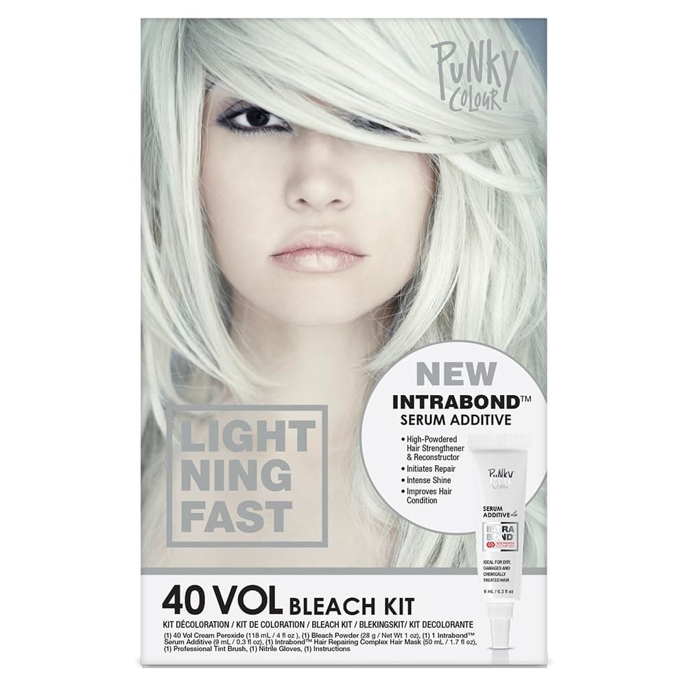 Intrabond 40 Vol Bleach Kit, Fast Bleaching Action for Brighter Hair