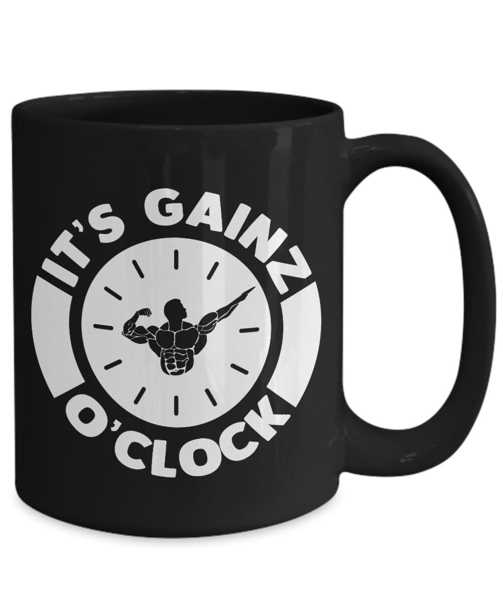 It's Gainz O'Clock Gym Workout Time Coffee Mug