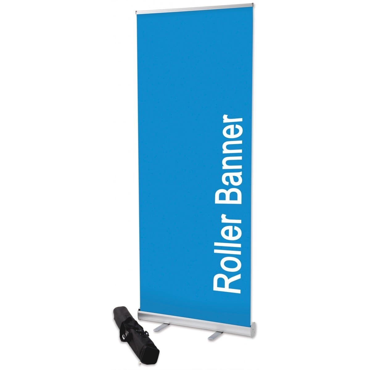 Roll Up Banner Stand Retractable 33'' X 79'' (With full color print) + FREE CARRYING CASE