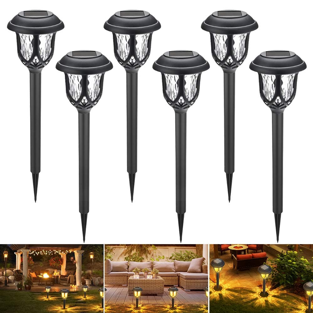 GEEDIAR Solar Garden Lights
