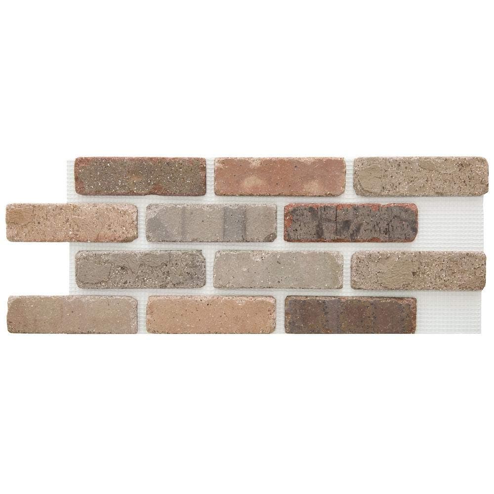 Thin Brick Sheets - Flats (Box of 5 Sheets) - Promontory
