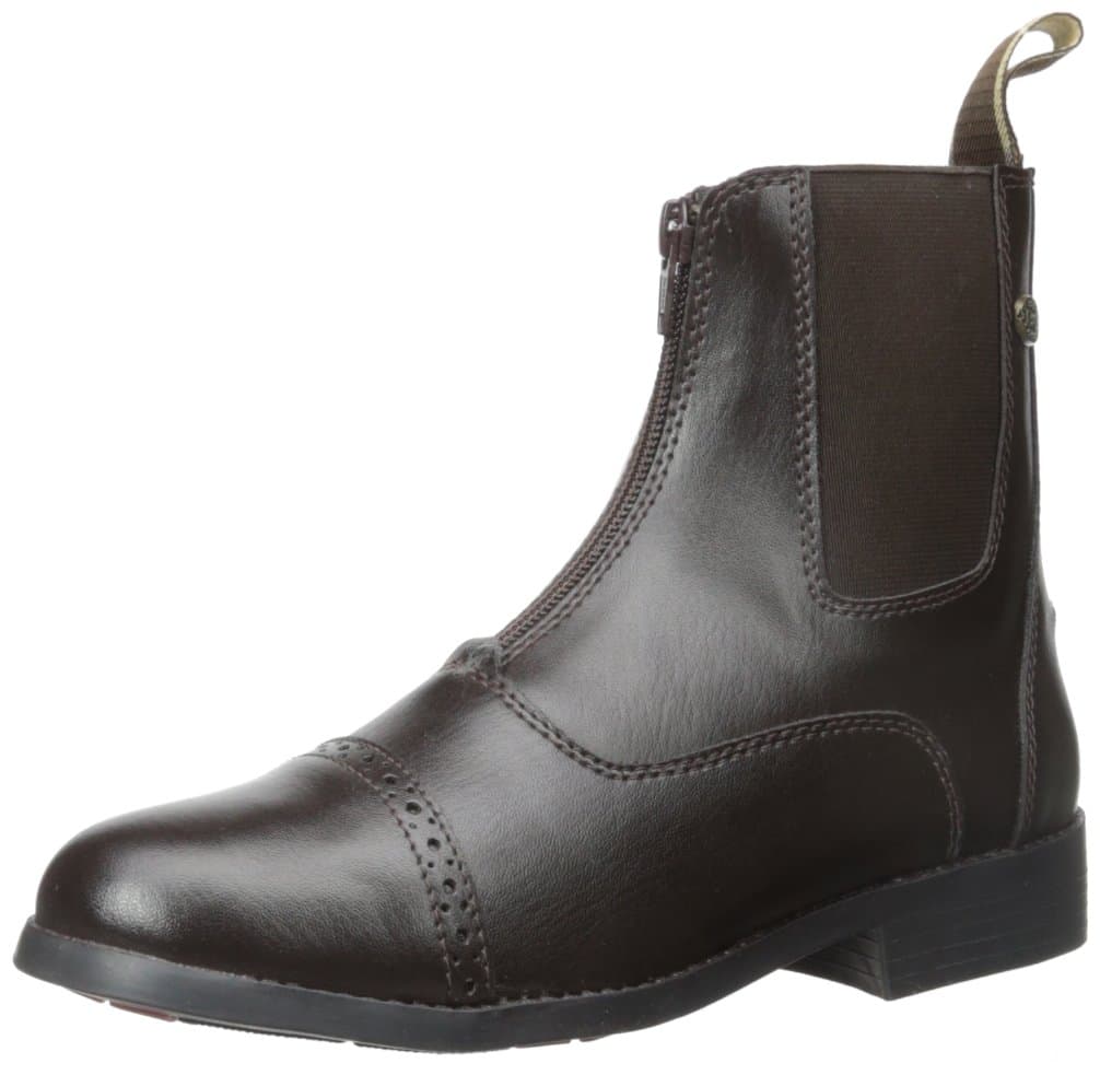 Equistar - Ladies' Zip Paddock Boot (All Weather) 6.5 B(M) US Brown