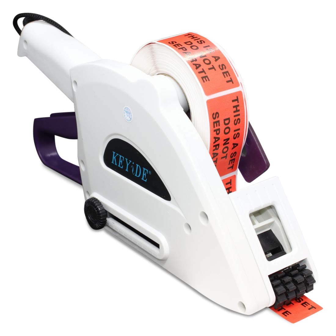 KEYIDE Series, Hand Held Sticker Label Applicator Gun for Small Labels 1" / FBA/Barcode/Do Not Separate/Ready to Ship/Fragile
