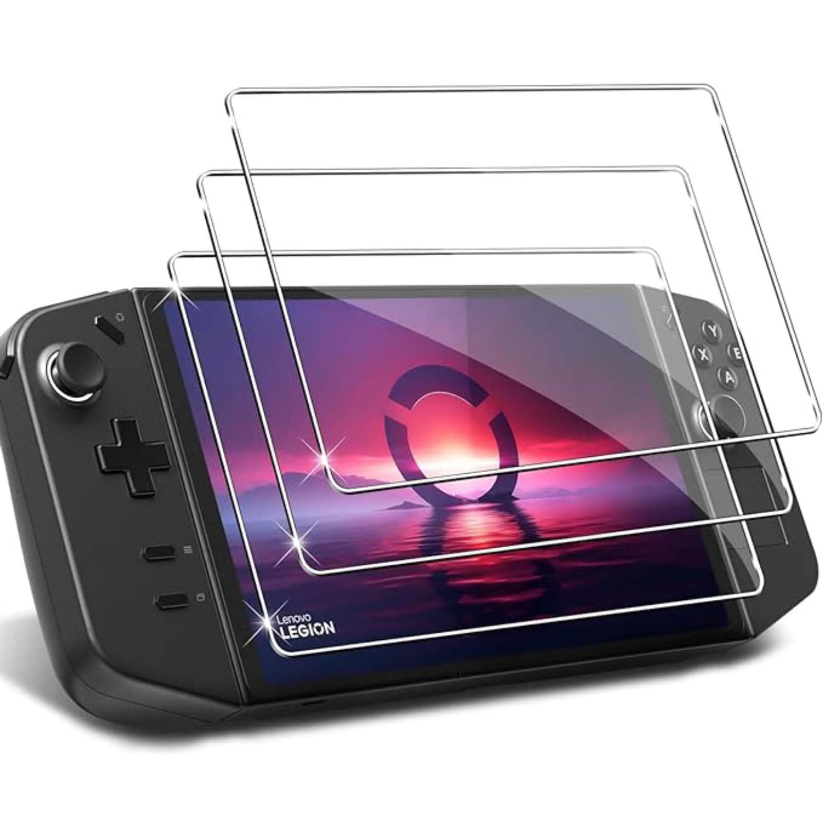 NESLIN 3Pack Screen Protector Compatible for Lenovo Legion Go 8.8 inch 2023, Ultra HD 9H Tempered Glass Film Anti-Scratch Screen Protector for Lenovo Legion Go Gaming Handheld 8.8'' 2023 Bubble Free