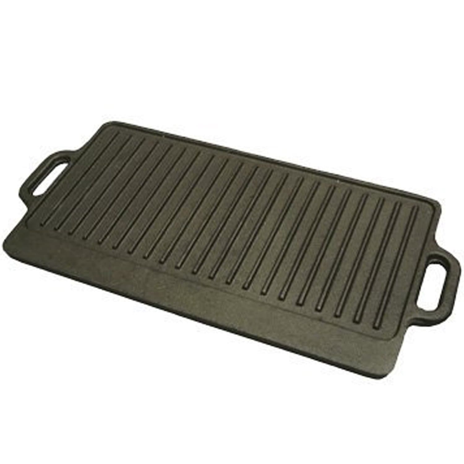Professional Cast Iron Grill/Griddle, Reversible 20-inches