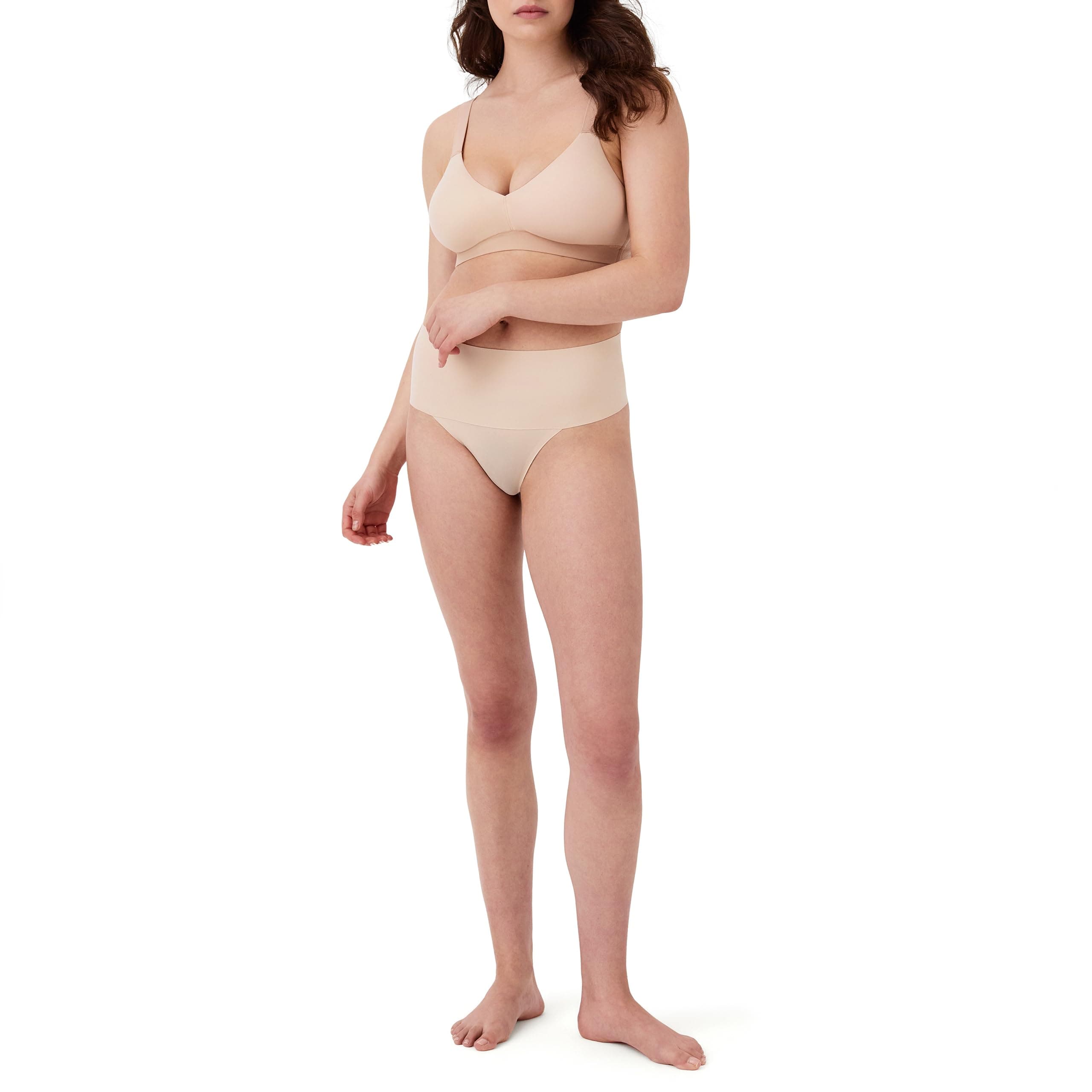 Women's Undie-tectable Brief, Soft Nude, M