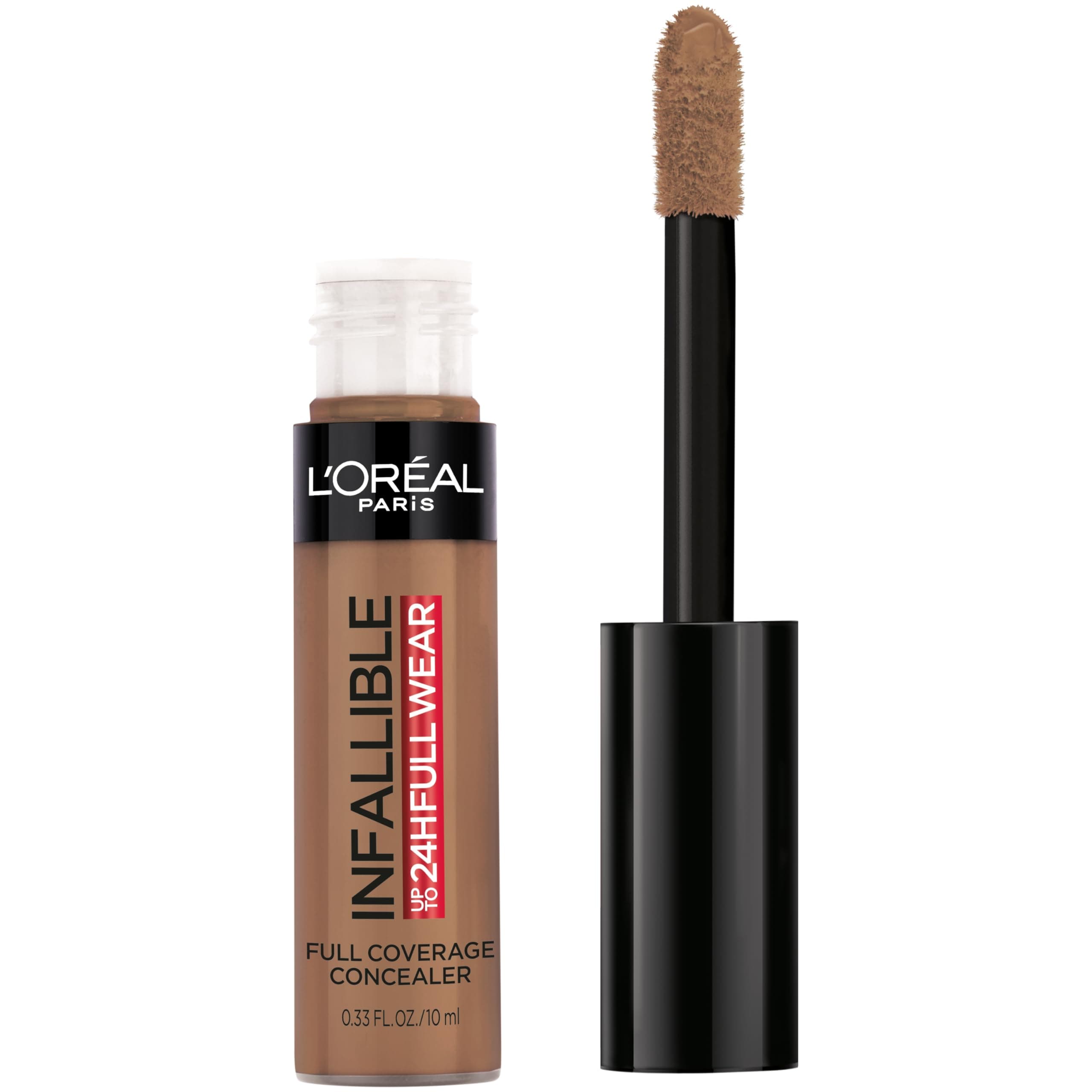 Makeup Infallible Full Wear Waterproof Matte Concealer, Full Coverage, Chestnut, 0.33 fl. oz.