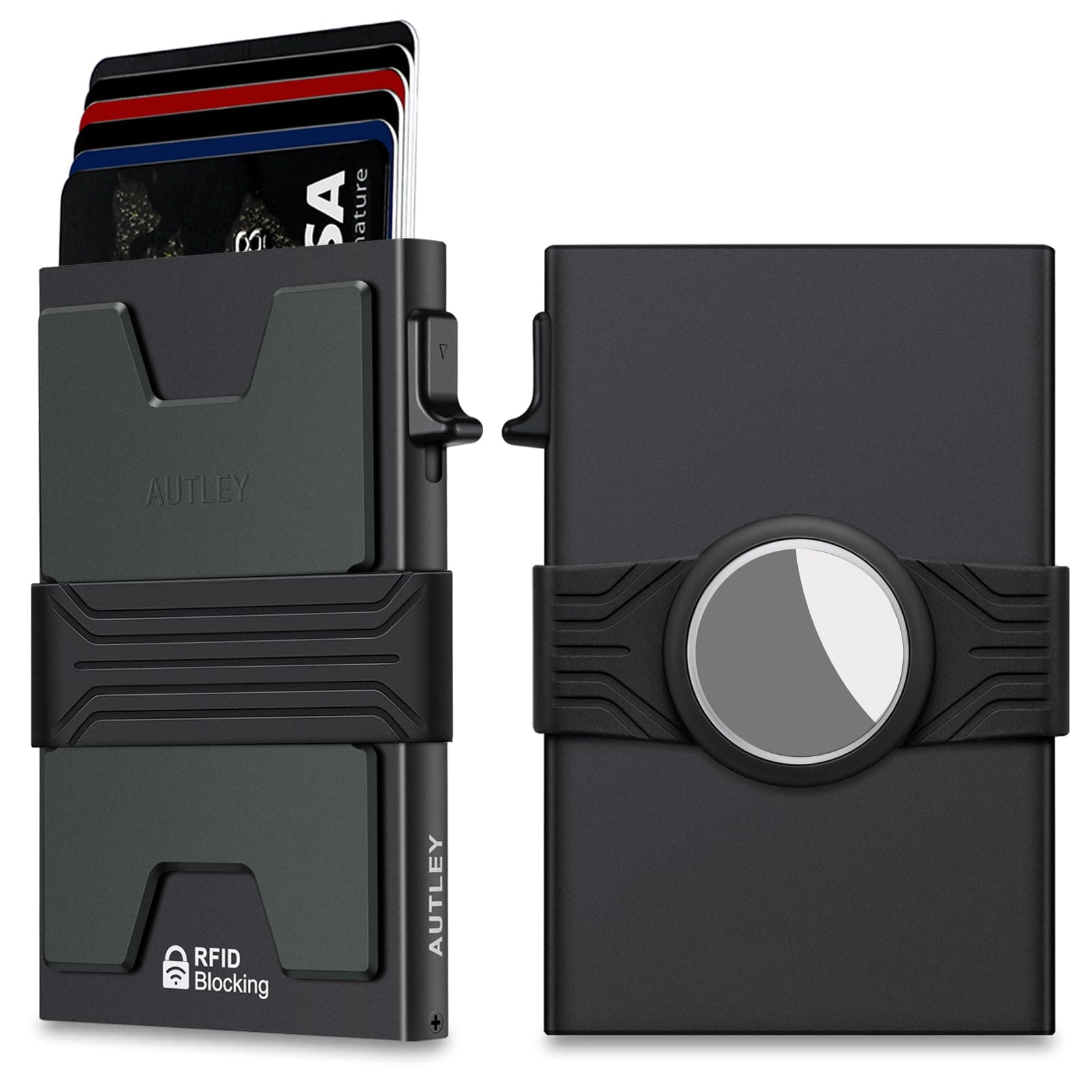 Slim Card Holder with Airtag Case