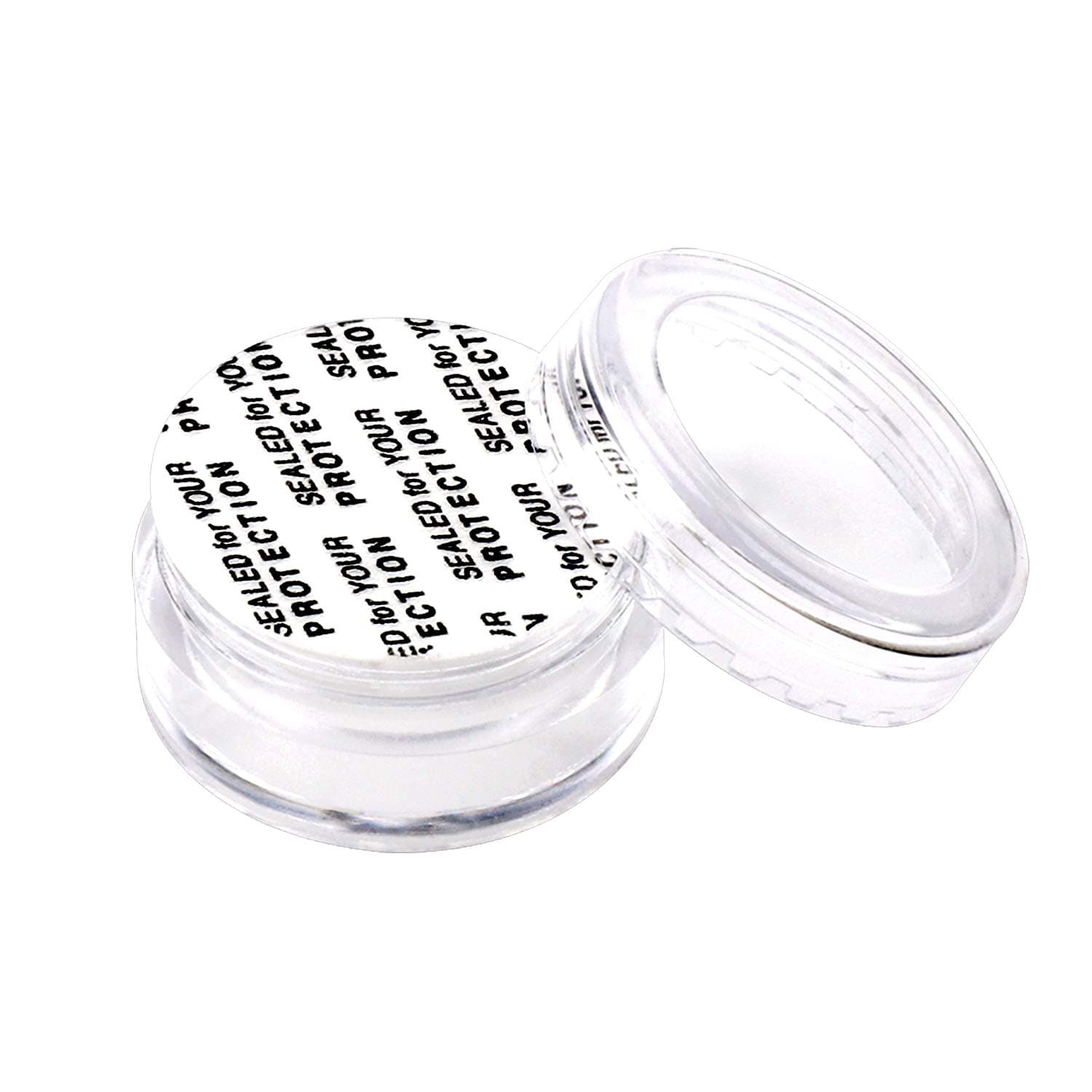 50Pcs 10G Clear Plastic Cosmetic Containers