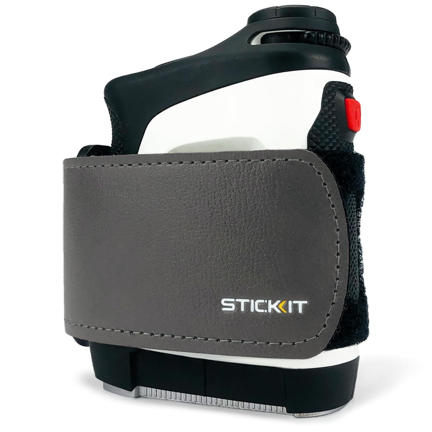 STICKIT Magnetic Rangefinder Strap | Strong Magnet Securely Holds to Golf Carts and Golf Clubs for Easy Access | Slim, Form Fitting, Size Adjustable