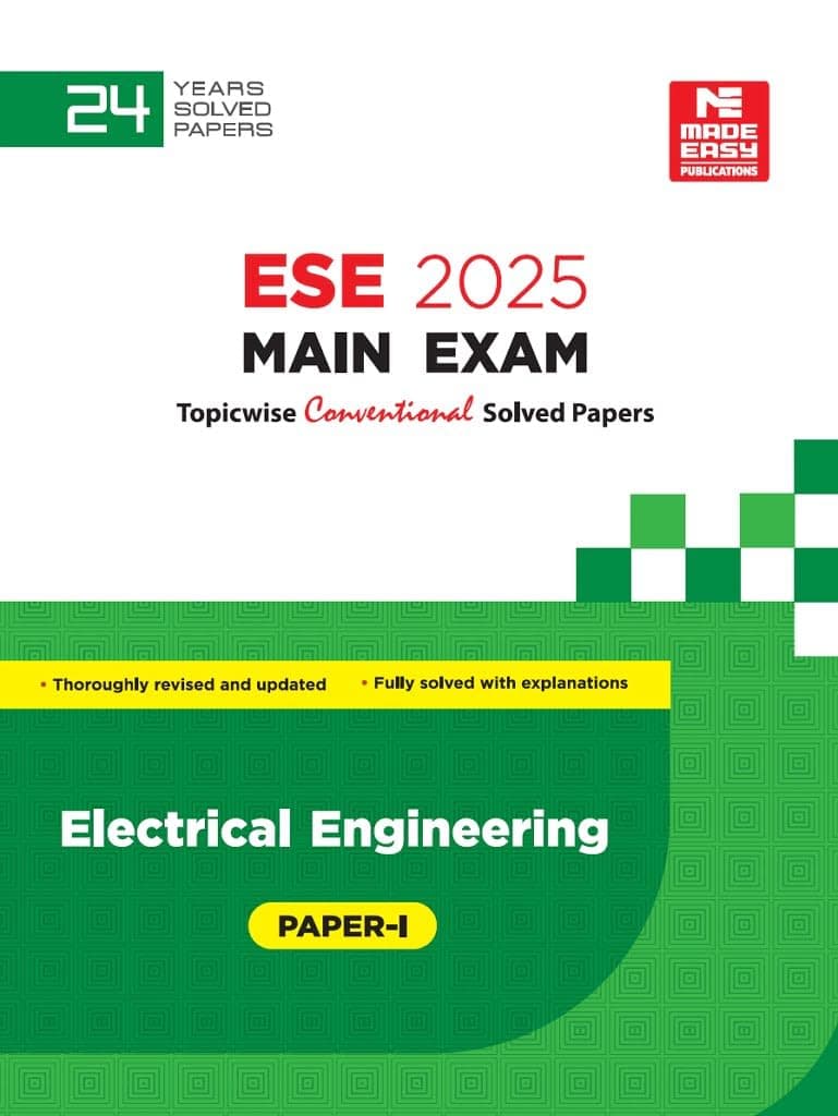 ESE 2025 Mains Examination Electrical Engineering Conventional Paper I