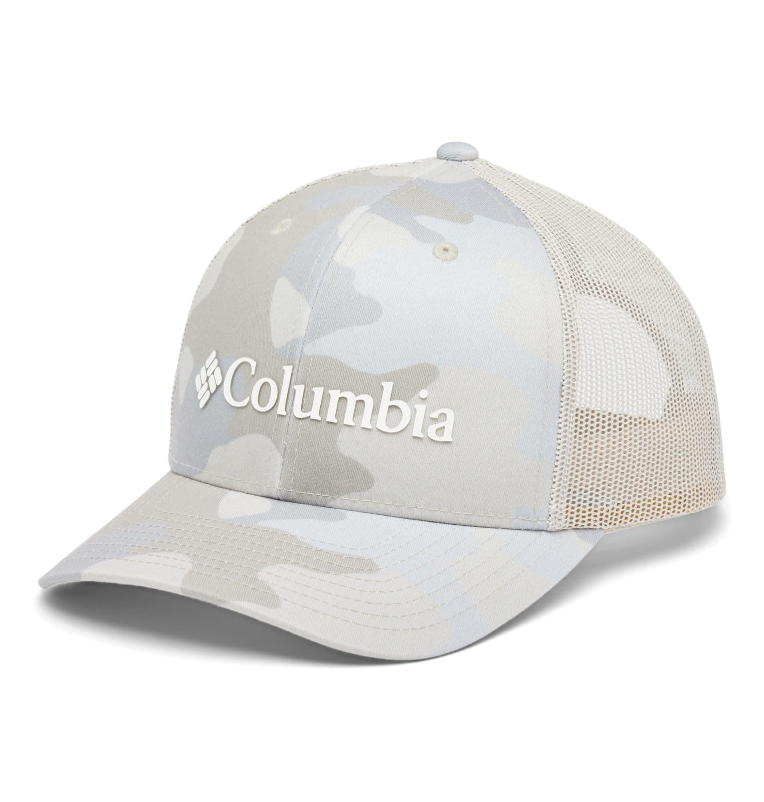 Columbia Unisex Mesh Snap Back - High Cap, Dark Stone Mod Camo, Dark Stone, Weld, OS